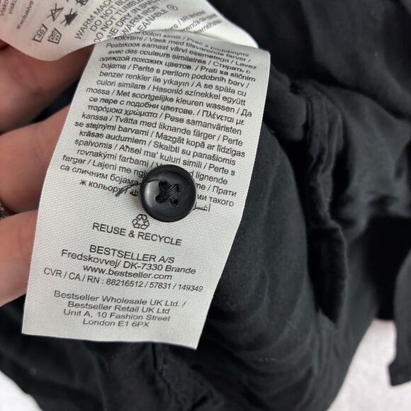 Jack & Jones Relaxed Button Up Eli Resort Shirt Men's Large 100% Viscose Soft - Picture 5 of 10